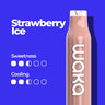 Disposable - WAKA KICK - 2ml - 20mg/ml / 700 boccate / Strawberry Ice